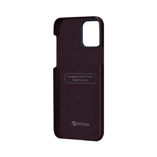 Чехол Pitaka MagEZ Plain Case for iPhone 12 Mini Black/Grey - цена, характеристики, отзывы, рассрочка, фото 2