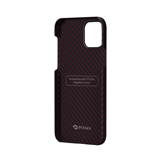Чехол Pitaka MagEZ Twill Case for iPhone 12 Mini Black/Red - цена, характеристики, отзывы, рассрочка, фото 2
