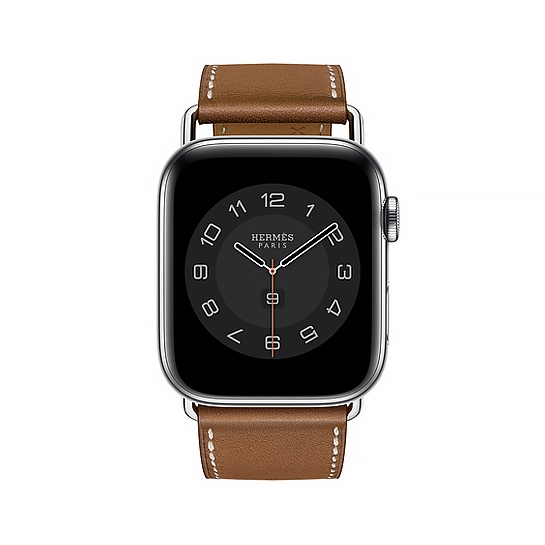 Смарт-часы Apple Watch Hermes Series 6 + LTE 40mm Silver Stainless Steel Case with Fauve Barenia Single Tour - цена, характеристики, отзывы, рассрочка, фото 3
