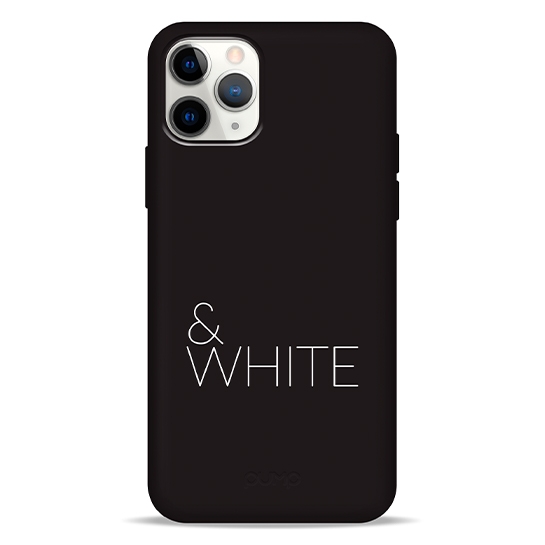 Чехол Pump Silicone Minimalistic Case for iPhone 11 Pro Black&White # - цена, характеристики, отзывы, рассрочка, фото 1