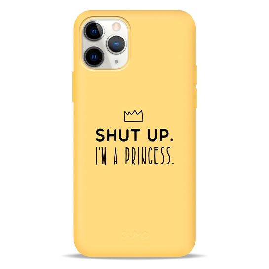 Чехол Pump Silicone Minimalistic Case for iPhone 11 Pro I'm a Princess # - цена, характеристики, отзывы, рассрочка, фото 1