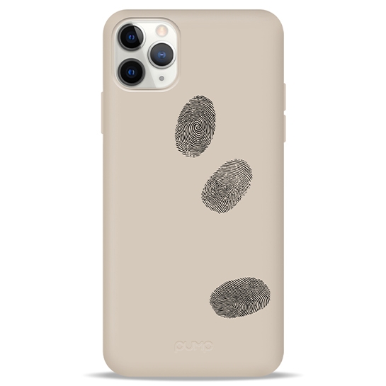 Чохол Pump Silicone Minimalistic Case for iPhone 11 Pro Max Fingerprints # - ціна, характеристики, відгуки, розстрочка, фото 1