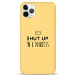 Чехол Pump Silicone Minimalistic Case for iPhone 11 Pro Max I'm a Princess #