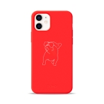 Чохол Pump Silicone Minimalistic Case for iPhone 12 mini Pug With #