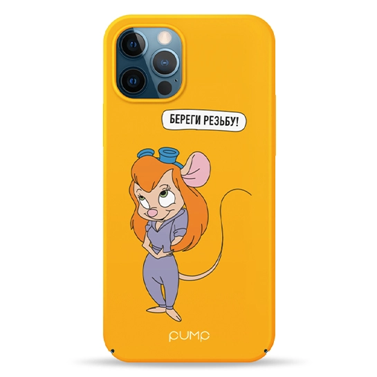 Чехол Pump Tender Touch Case for iPhone 12/12 Pro Beregi Rezbu #