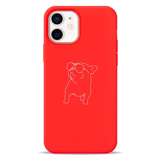 Чехол Pump Silicone Minimalistic Case for iPhone 12/12 Pro Pug With  # - цена, характеристики, отзывы, рассрочка, фото 2