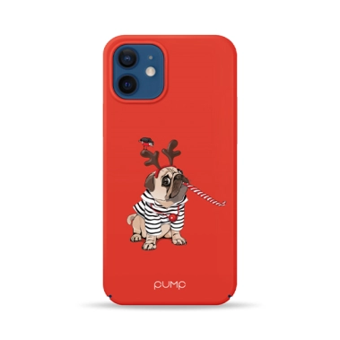 Чехол Pump Tender Touch Case for iPhone 12 mini Christmas Dog # - цена, характеристики, отзывы, рассрочка, фото 1