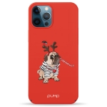 Чехол Pump Tender Touch Case for iPhone 12 Pro Max Christmas Dog #