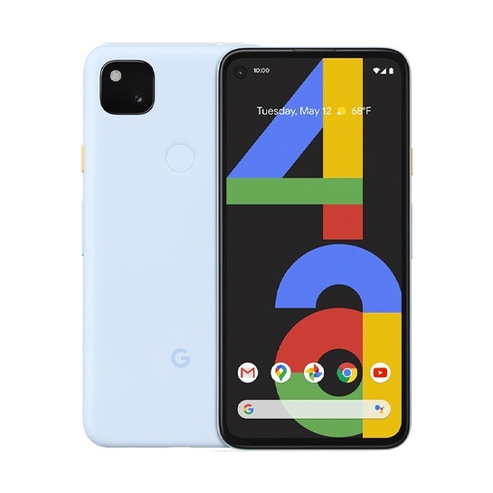Смартфон Google Pixel 4a 6/128GB Barely Blue - ціна, характеристики, відгуки, розстрочка, фото 1