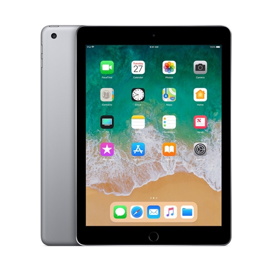 Б/У Планшет Apple iPad 9.7 128Gb Wi-Fi Space Gray (2018) (Идеальное) - цена, характеристики, отзывы, рассрочка, фото 1