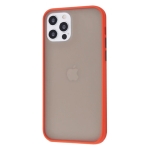 Чехол Shadow Matte TPU Case for iPhone 12/12 Pro Red
