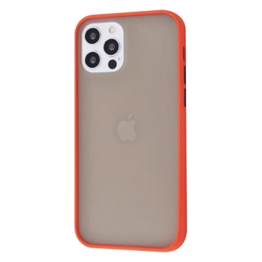 Чехол Shadow Matte TPU Case for iPhone 12/12 Pro Red - цена, характеристики, отзывы, рассрочка, фото 1