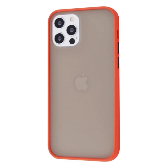 Чехол Shadow Matte TPU Case for iPhone 12/12 Pro Red