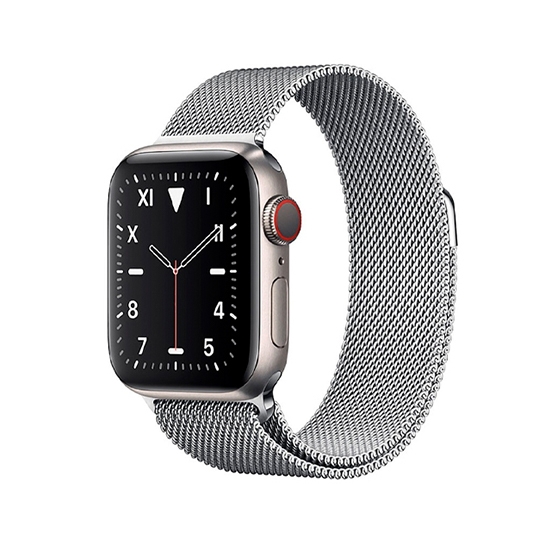 Смарт-часы Apple Watch Edition Series 5 + LTE 40mm Titanium Case with Milanese Loop - цена, характеристики, отзывы, рассрочка, фото 1