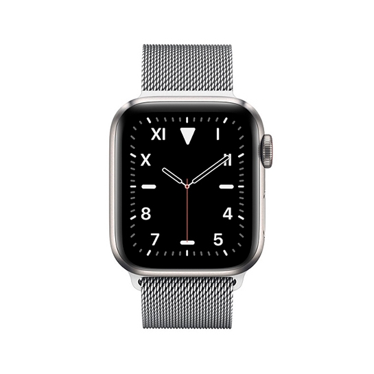 Смарт-годинник Apple Watch Edition Series 5 + LTE 40mm Titanium Case with Milanese Loop - ціна, характеристики, відгуки, розстрочка, фото 2