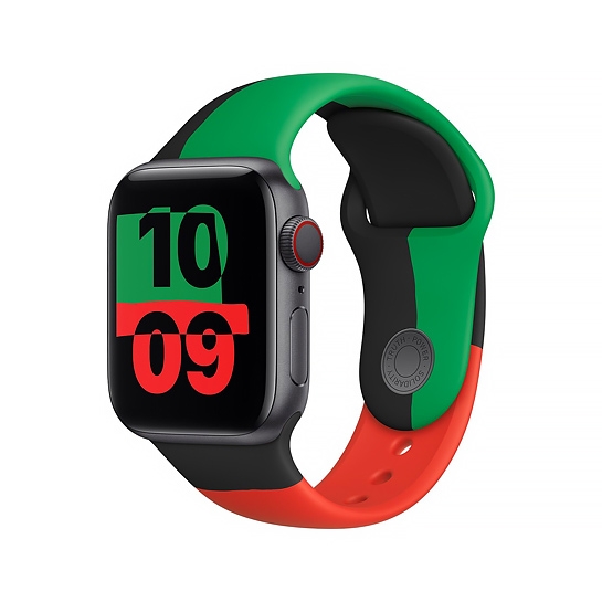 Смарт-часы Apple Watch Series 6 + LTE 40mm Black Unity Aluminum Case with Black Unity Sport Band - цена, характеристики, отзывы, рассрочка, фото 1