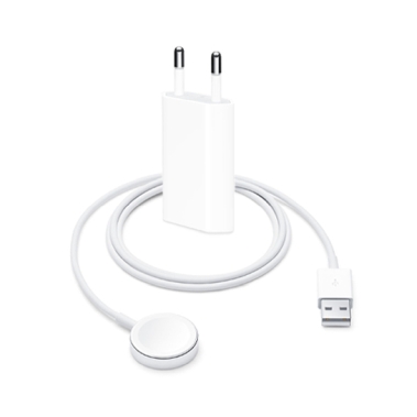 Комплект зарядки для Apple Watch (Apple 5W USB Power Adapter + Apple Watch Magnetic Charging Cable 1m)