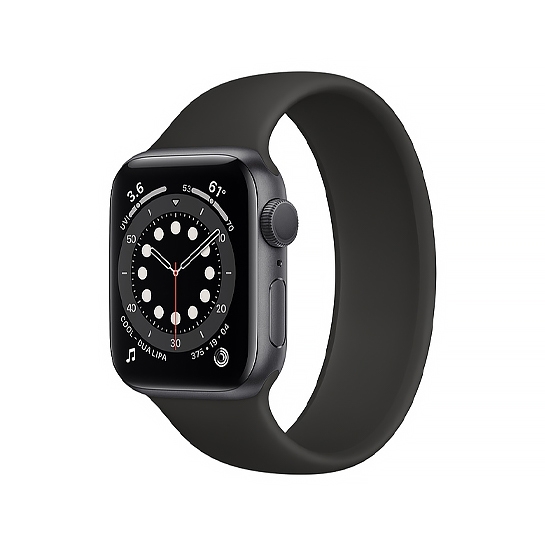 Смарт-часы Apple Watch Series 6 40mm Space Gray Aluminiuml Case with Black Solo Loop - цена, характеристики, отзывы, рассрочка, фото 1