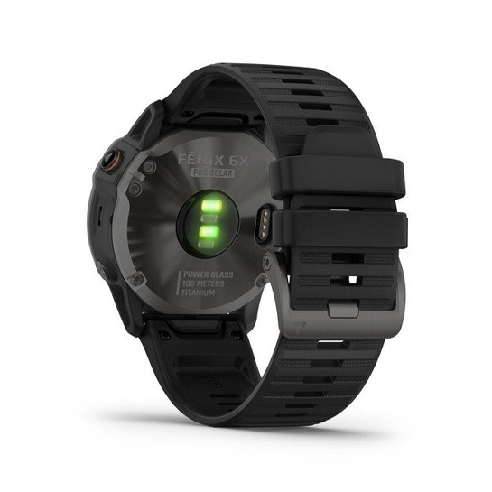 Спортивные часы Garmin Fenix 6X Pro Solar Titanium Carbon Grey DLC with Black Band - цена, характеристики, отзывы, рассрочка, фото 6