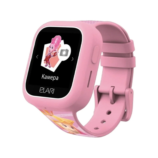 Детские смарт-часы Elari Fixitime Smart Watch Lite Pink - цена, характеристики, отзывы, рассрочка, фото 1