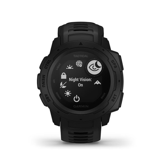 Спортивний годинник Garmin Instinct Solar Tactical Black - ціна, характеристики, відгуки, розстрочка, фото 2