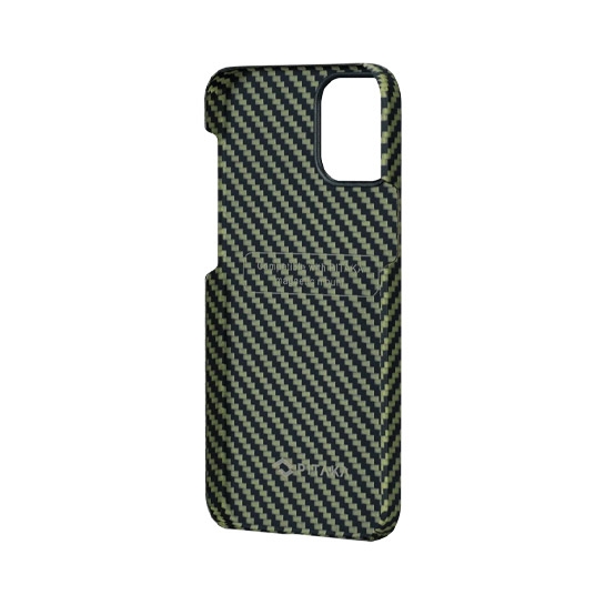 Чохол Pitaka MagEZ Twill Case for iPhone 12 Mini Black/Yellow - ціна, характеристики, відгуки, розстрочка, фото 2