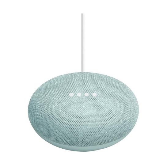 Акустическая система Google Home Mini Aqua Blue - цена, характеристики, отзывы, рассрочка, фото 1