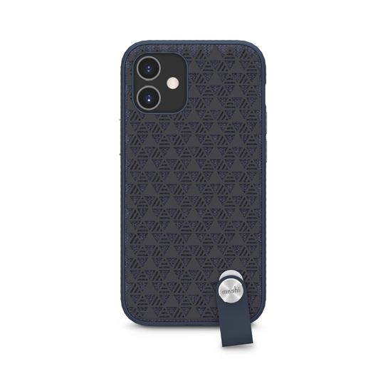 Чохол Moshi Altra Slim Case with Wrist Strap Midnight Blue for iPhone 12 mini - ціна, характеристики, відгуки, розстрочка, фото 1