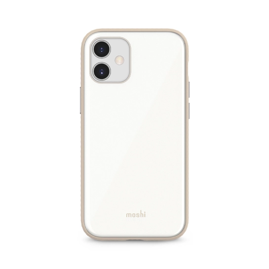 Чехол Moshi iGlaze Slim Hardshell Case Pearl White for iPhone 12 mini