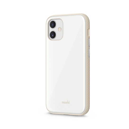 Чохол Moshi iGlaze Slim Hardshell Case Pearl White for iPhone 12 mini - ціна, характеристики, відгуки, розстрочка, фото 2