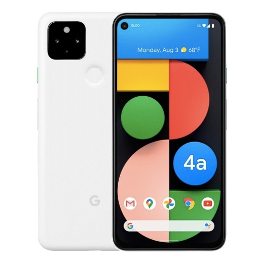 Смартфон Google Pixel 4a 5G 6/128GB Clearly White - ціна, характеристики, відгуки, розстрочка, фото 1