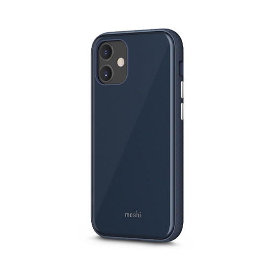 Чехол Moshi iGlaze Slim Hardshell Case Slate Blue for iPhone 12 mini - цена, характеристики, отзывы, рассрочка, фото 2