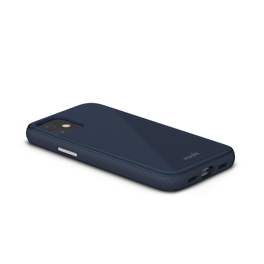Чехол Moshi iGlaze Slim Hardshell Case Slate Blue for iPhone 12 mini - цена, характеристики, отзывы, рассрочка, фото 3