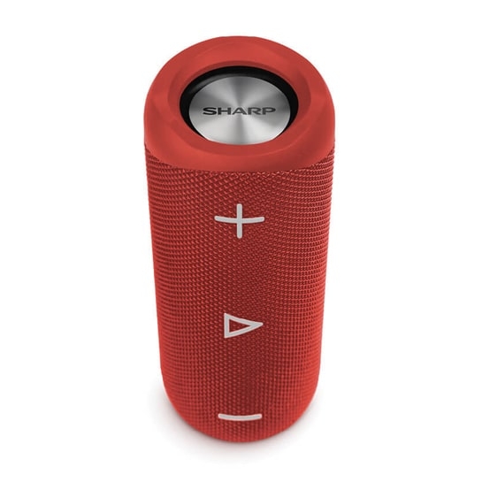 Портативна акустика Sharp Portable Wireless Speaker Red - ціна, характеристики, відгуки, розстрочка, фото 4