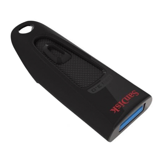 Зовнішній накопичувач USB-Flash SanDisk USB 3.0 Ultra 128Gb (130Mb/s) Black - ціна, характеристики, відгуки, розстрочка, фото 2