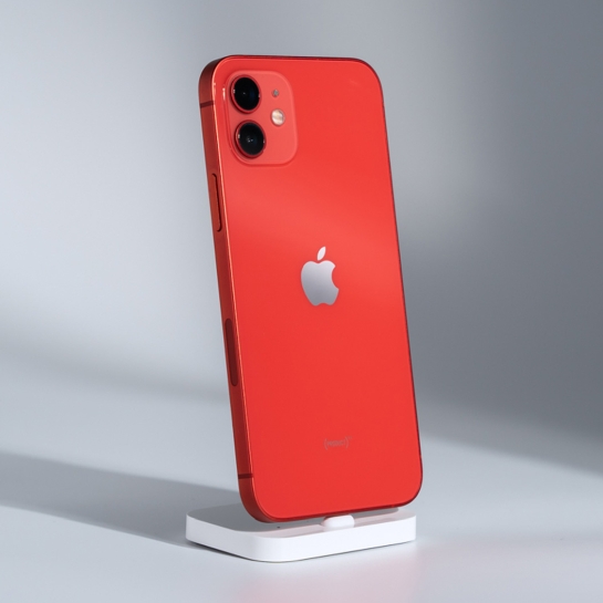 Б/У Apple iPhone 12 64 Gb Red (Идеальное) - ціна, характеристики, відгуки, розстрочка, фото 1