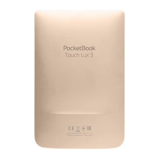 Електронна книга PocketBook Touch Lux 3 Gold - ціна, характеристики, відгуки, розстрочка, фото 3
