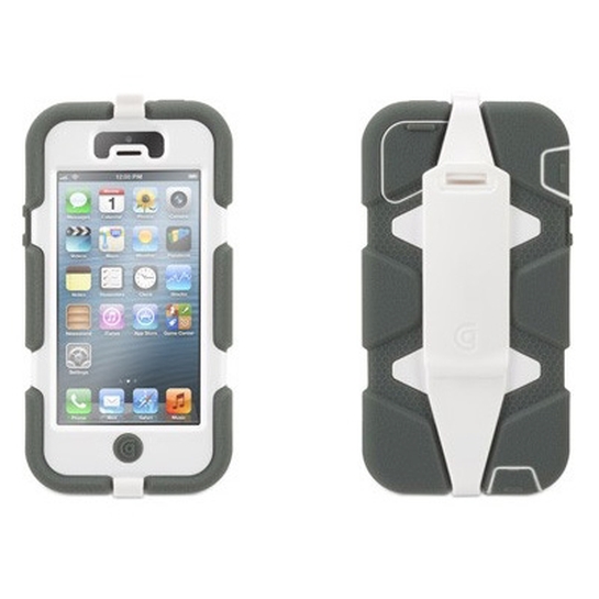Чехол Griffin Survivor for iPhone 5/5S/SE Grey/White # - цена, характеристики, отзывы, рассрочка, фото 2