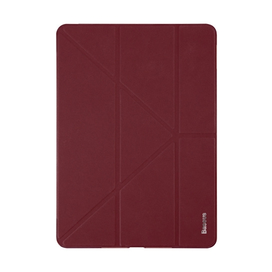 Чохол Baseus Simplism Y-Type Leather Case for iPad Pro 10.5 Wine Red - ціна, характеристики, відгуки, розстрочка, фото 1