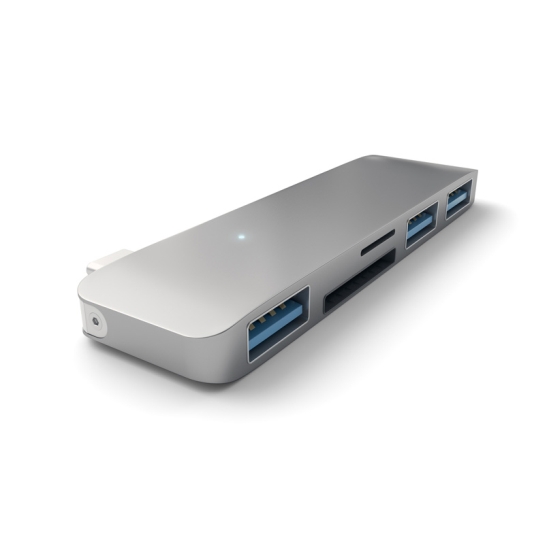 USB-хаб Satechi Type-C USB Hub Space Gray - ціна, характеристики, відгуки, розстрочка, фото 2