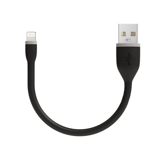 Кабель Satechi Flexible Charging Lightning Cable Black 6" (0.15 m)
