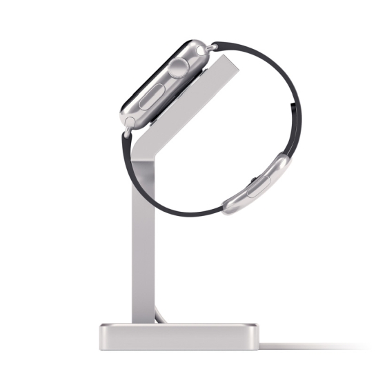 Підставка Satechi Aluminum Apple Watch Charging Stand Silver - ціна, характеристики, відгуки, розстрочка, фото 5