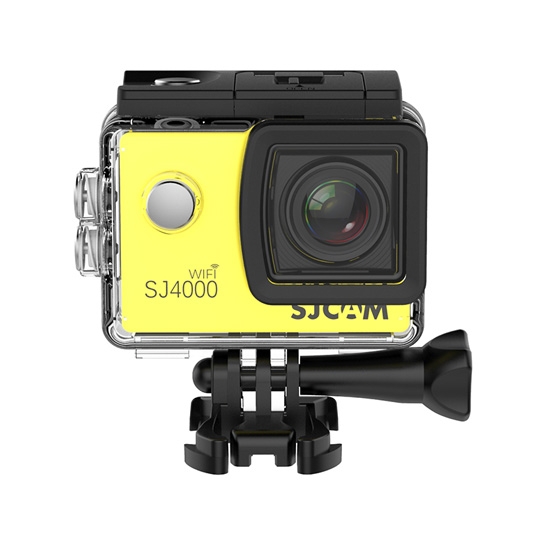 Екшн-камера SJCAM SJ4000 Wi-Fi Yellow - ціна, характеристики, відгуки, розстрочка, фото 1