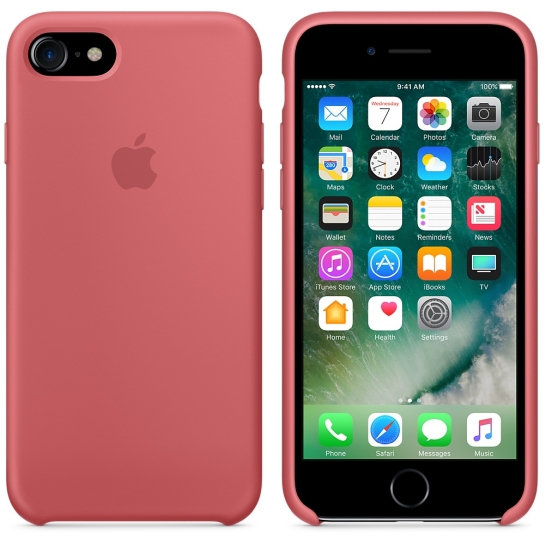 Чехол Apple Silicone Case for iPhone 8/7 Camellia* - цена, характеристики, отзывы, рассрочка, фото 2