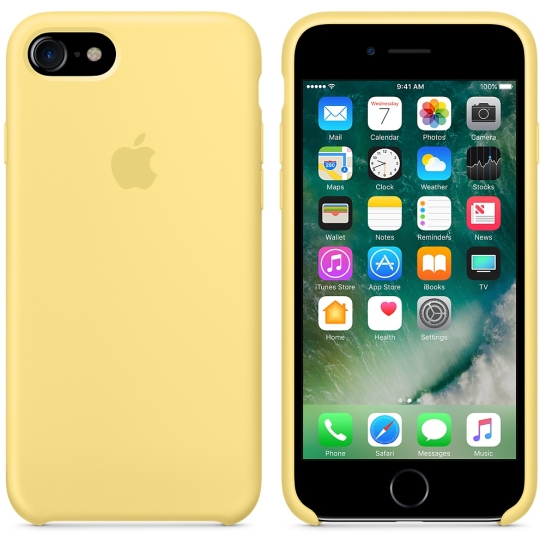 Чехол Apple Silicone Case for iPhone 8/7 Pollen - цена, характеристики, отзывы, рассрочка, фото 2
