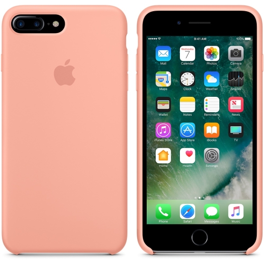Чохол Apple Silicone Case for iPhone 8 Plus/7 Plus Flamingo - ціна, характеристики, відгуки, розстрочка, фото 2