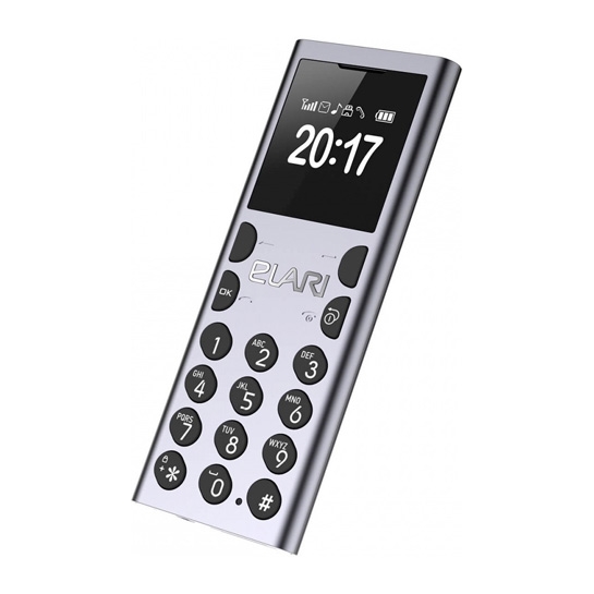 Телефон Elari NanoPhone C Silver - ціна, характеристики, відгуки, розстрочка, фото 3