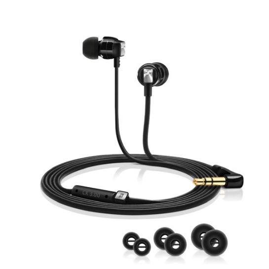 Навушники Sennheiser CX 3.00 Black - ціна, характеристики, відгуки, розстрочка, фото 2