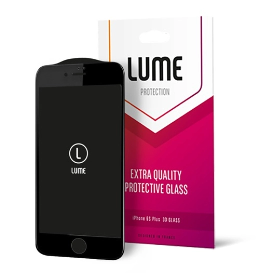 Стекло Lume Full 3D for iPhone 6 Plus/6S Plus Black