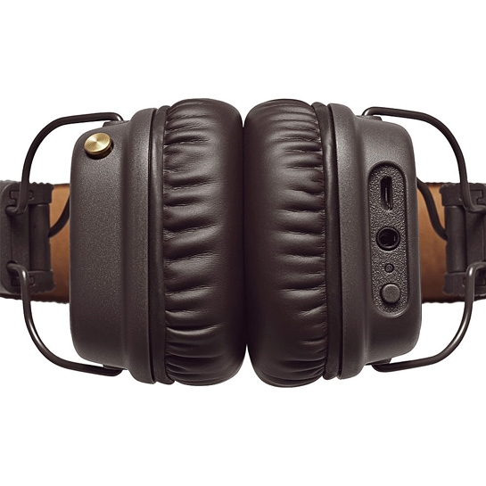 Навушники Marshall Major II Bluetooth Brown - ціна, характеристики, відгуки, розстрочка, фото 4
